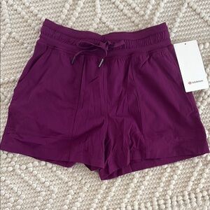 lululemon athletica Women's Plum Drawstring Shorts